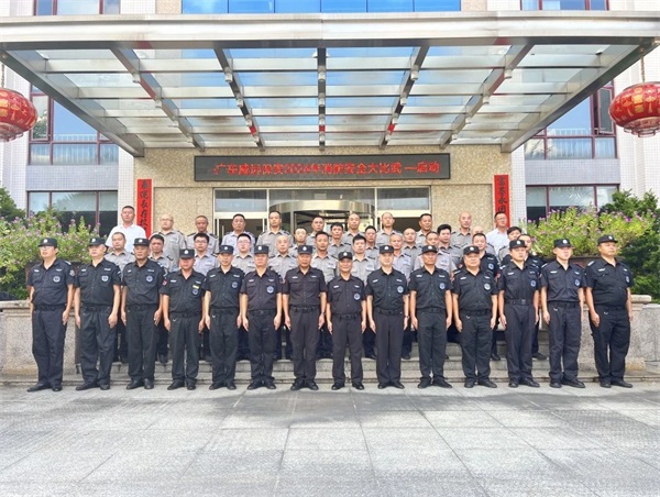 【管理活动】广东六玄网132432保安举行2024年消防安全大比武启动仪式