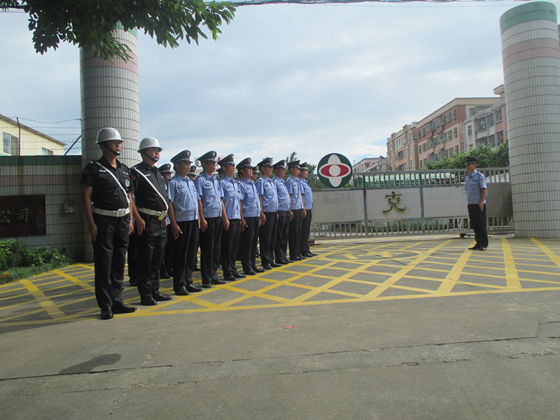 东莞市塘厦保安服务公司开展服务合作